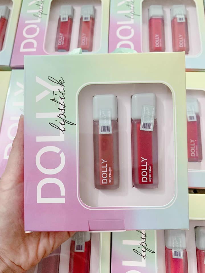 Son Kem Lì Dolly Super Matte chính hãng mua 1 tặng 1 Son Kem Lì Dolly Super Matte chính hãng mua 1 tặng 1
