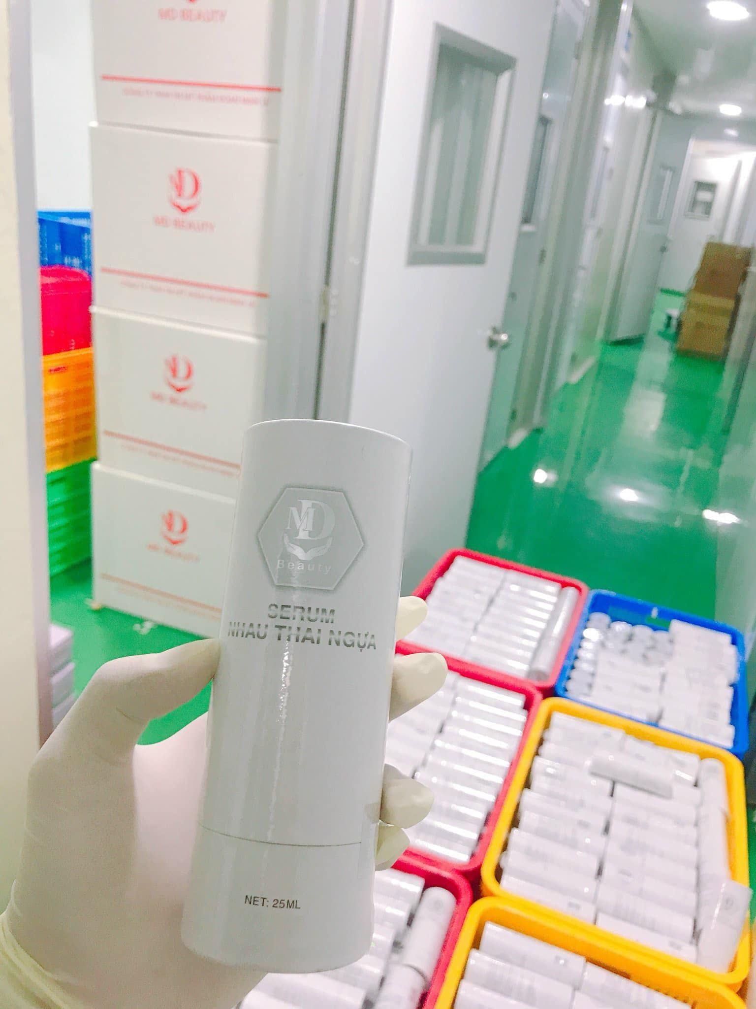 Serum nhau thai ngựa MD Beauty chính hãng Serum nhau thai ngựa MD Beauty chính hãng