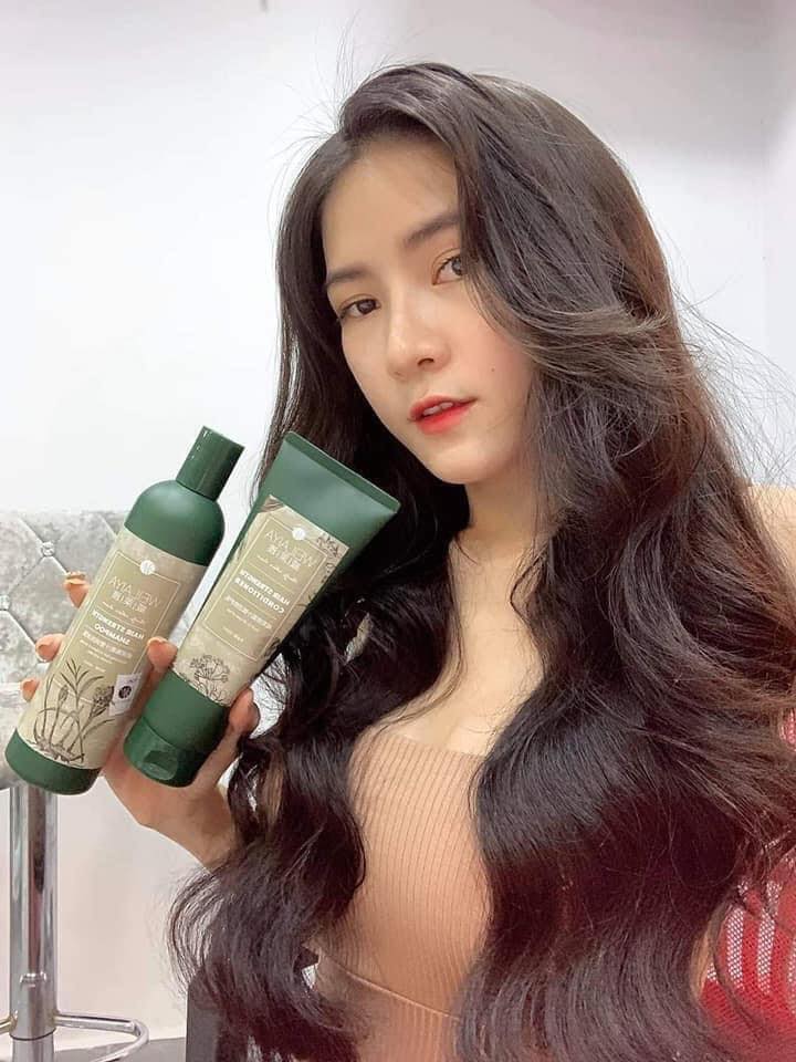 Combo dầu gội xả gừng hà thủ ô Weilaiya chính hãng Combo dầu gội xả gừng hà thủ ô Weilaiya chính hãng