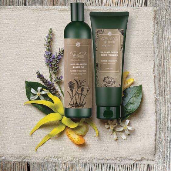 Combo dầu gội xả gừng hà thủ ô Weilaiya chính hãng Combo dầu gội xả gừng hà thủ ô Weilaiya chính hãng