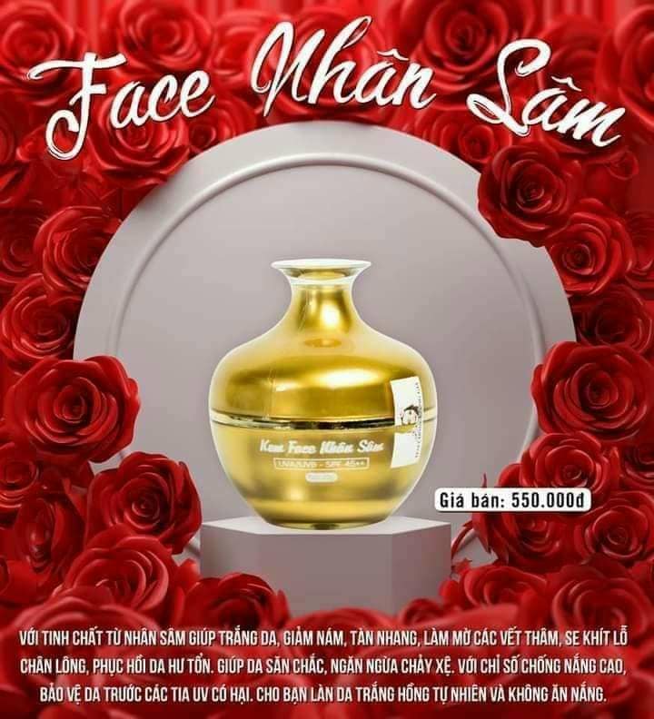 Kem face nhân sâm N-collagen chính hãng Kem face nhân sâm N-collagen chính hãng