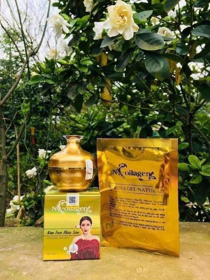 Kem face nhân sâm N-collagen chính hãng Kem face nhân sâm N-collagen chính hãng