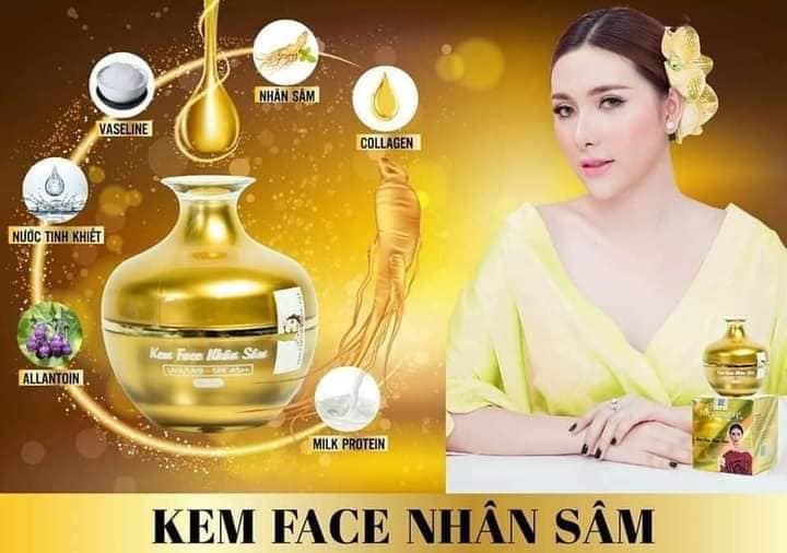 Kem face nhân sâm N-collagen chính hãng Kem face nhân sâm N-collagen chính hãng