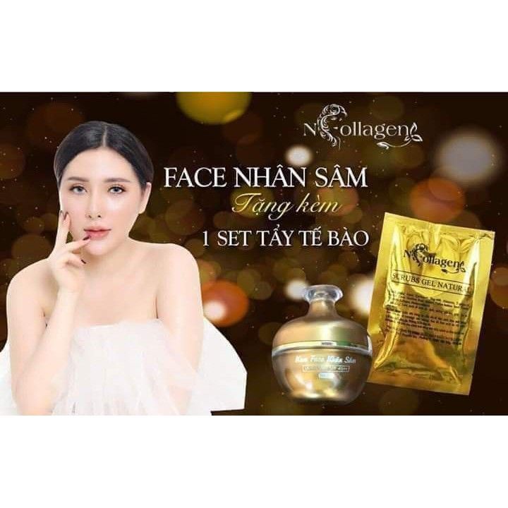 Kem face nhân sâm N-collagen chính hãng Kem face nhân sâm N-collagen chính hãng