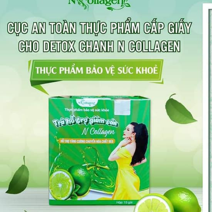 Detox Chanh hỗ trợ G.i.ả.m C.â.n N Collagen chính hãng Detox Chanh hỗ trợ G.i.ả.m C.â.n N Collagen chính hãng