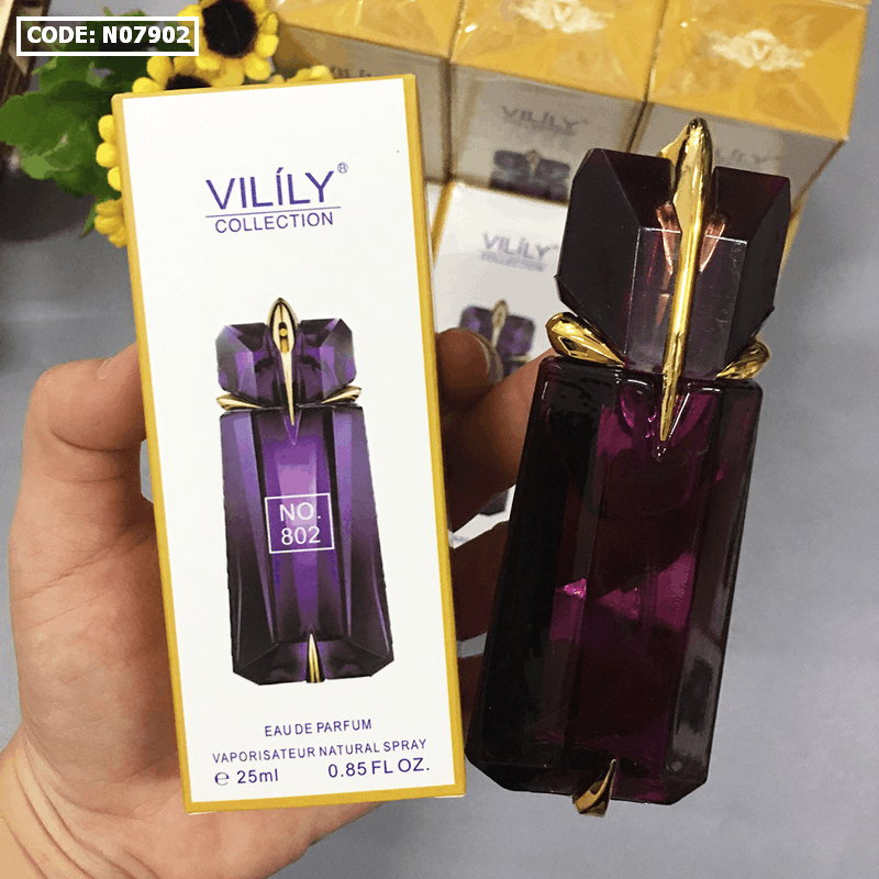 Nước hoa mùi nữ nội địa Trung Vilíly 25ml thơm lâu( nhiều mùi) Nước hoa mùi nữ nội địa Trung Vilíly 25ml thơm lâu( nhiều mùi)