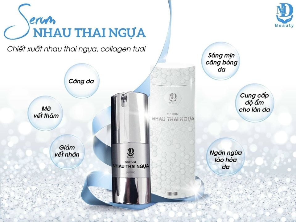 Serum nhau thai ngựa MD BEAUTY Serum nhau thai ngựa MD BEAUTY