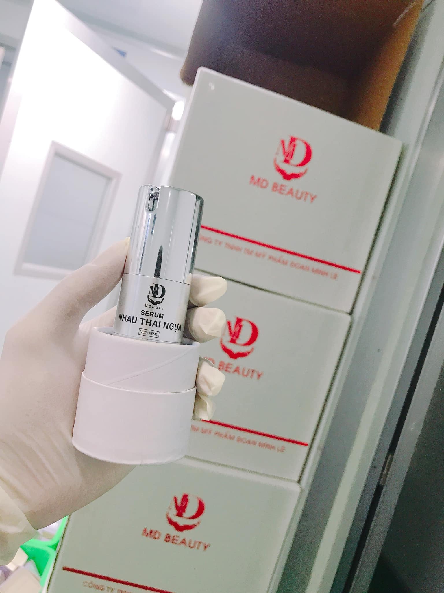 Serum nhau thai ngựa MD BEAUTY Serum nhau thai ngựa MD BEAUTY