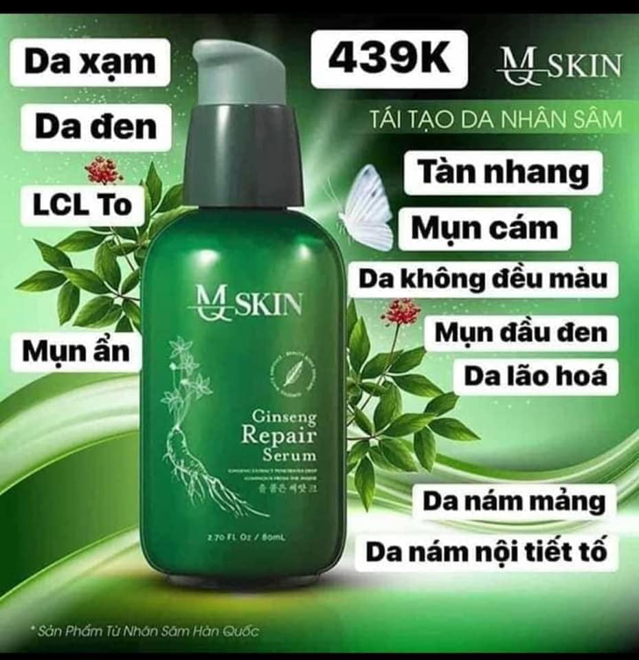 Serum thay da nhân sâm MQ Skin chính hãng Serum thay da nhân sâm MQ Skin chính hãng