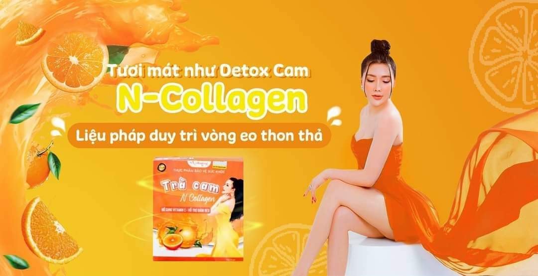 Detox Cam hỗ trợ giảm cân N-Collagen chính hãng Detox Cam hỗ trợ giảm cân N-Collagen chính hãng