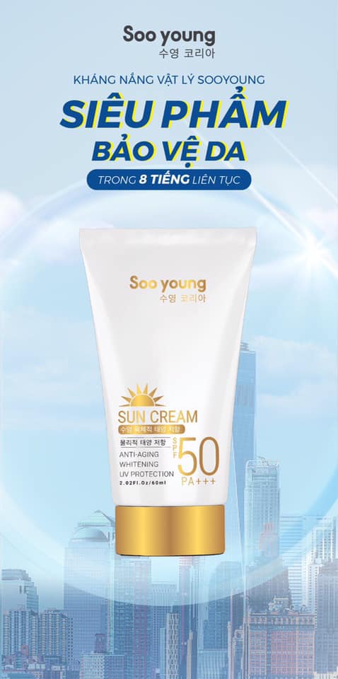 Kem chống nắng Soo Young có tốt không? Sử dụng như thế nào? Kem chống nắng Soo Young có tốt không? Sử dụng như thế nào?