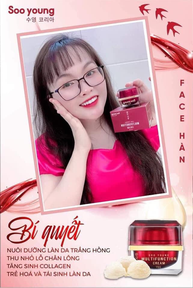 Kem face hàn giúp căng bóng chống lão hóa Soo Young Kem face hàn giúp căng bóng chống lão hóa Soo Young