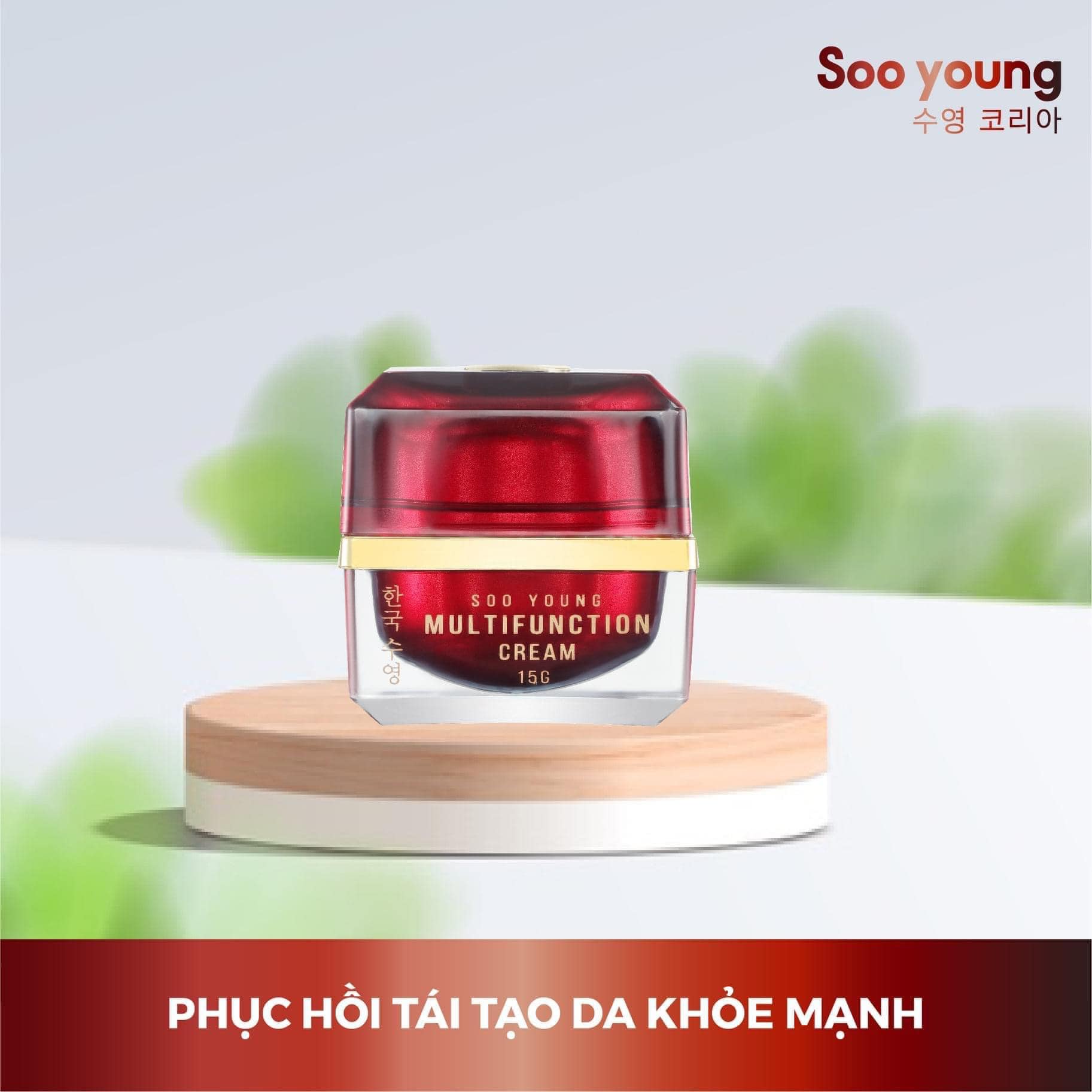 Kem face hàn giúp căng bóng chống lão hóa Soo Young Kem face hàn giúp căng bóng chống lão hóa Soo Young