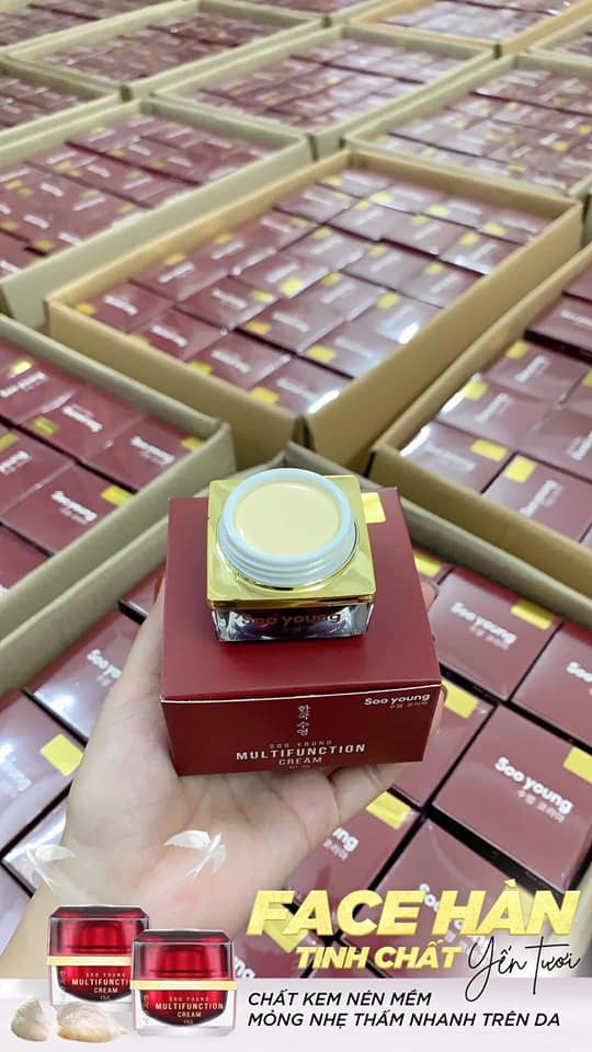 Kem face hàn giúp căng bóng chống lão hóa Soo Young Kem face hàn giúp căng bóng chống lão hóa Soo Young