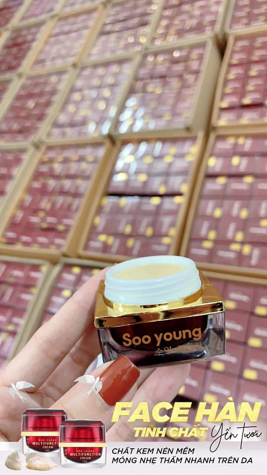 Kem face hàn giúp căng bóng chống lão hóa Soo Young Kem face hàn giúp căng bóng chống lão hóa Soo Young
