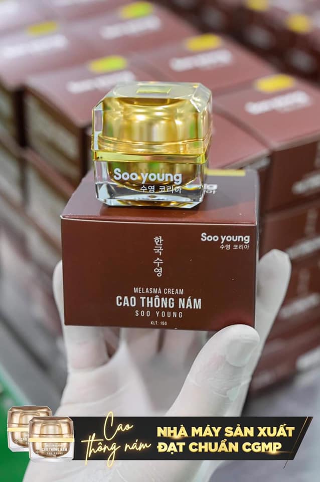 Cao thông nám Soo Young chính hãng Cao thông nám Soo Young chính hãng