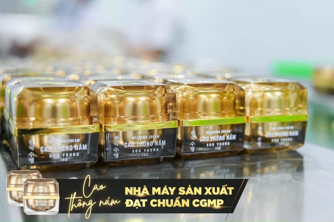 Cao thông nám Soo Young chính hãng Cao thông nám Soo Young chính hãng