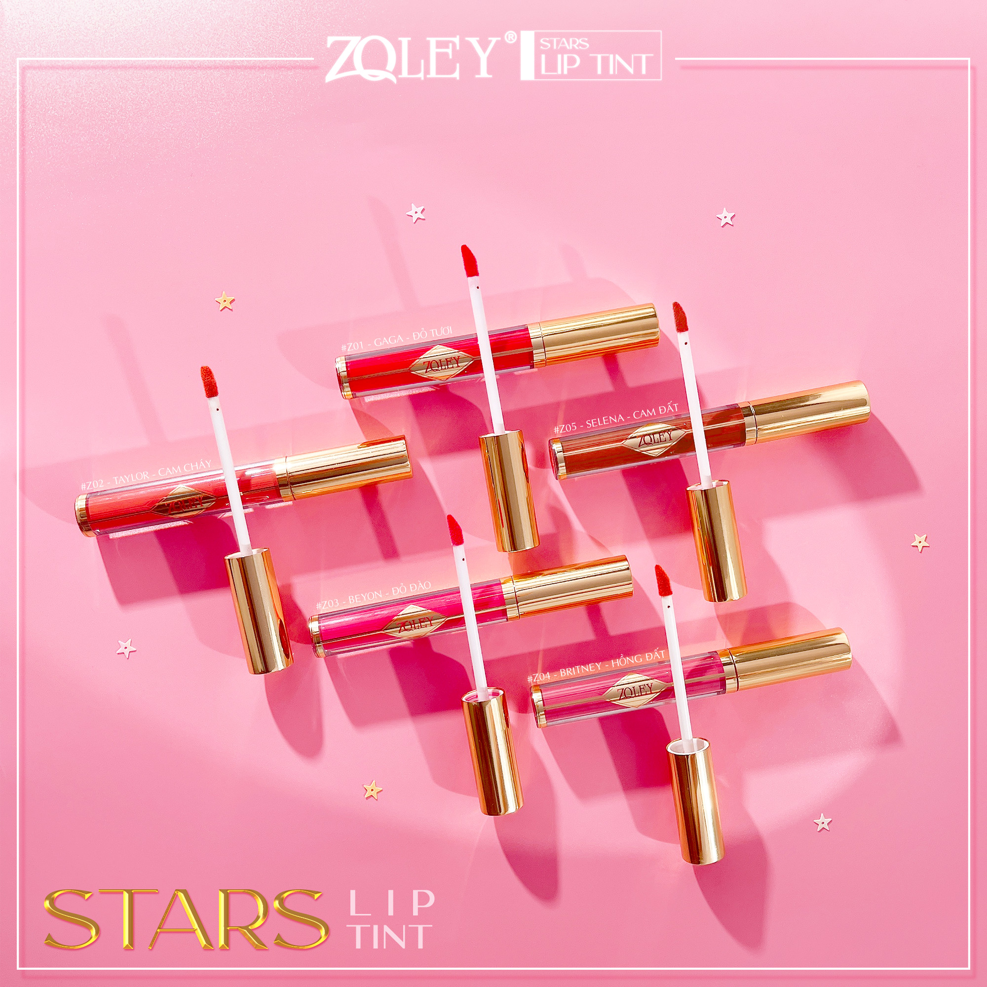 Son Stars Zoley mềm mịn mỏng chính hãng Son Stars Zoley mềm mịn mỏng chính hãng