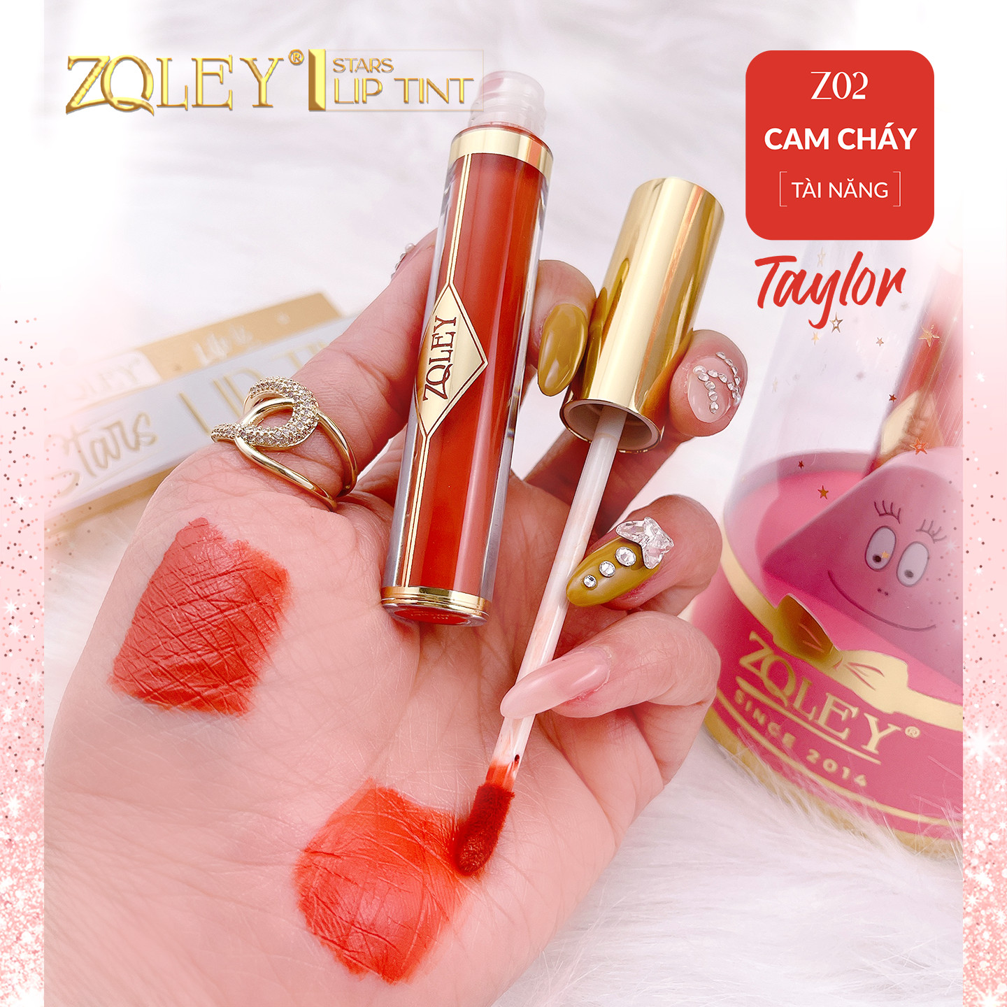 Son Stars Zoley mềm mịn mỏng chính hãng Son Stars Zoley mềm mịn mỏng chính hãng