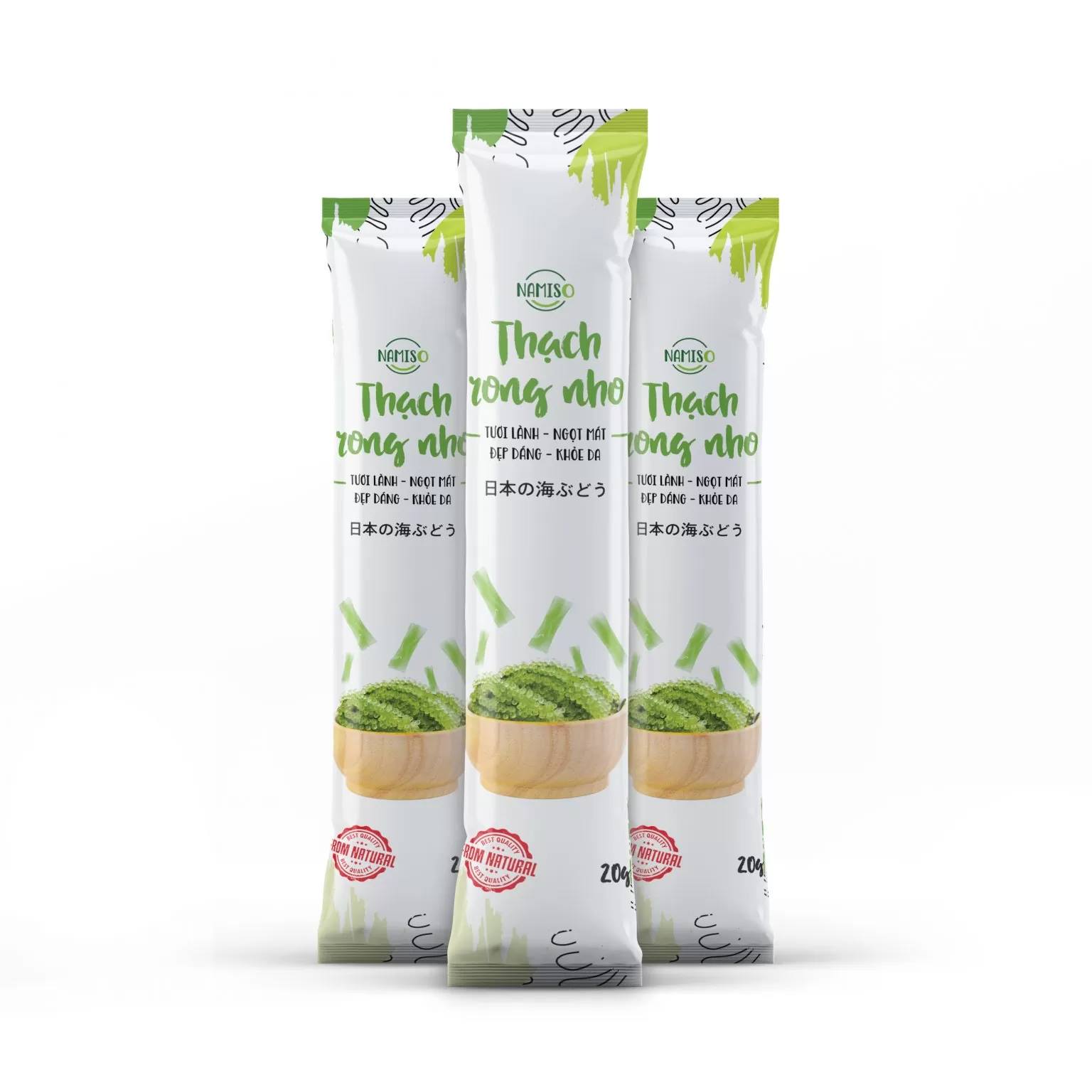 Thạch rong nho Namiso chính hãng Thạch rong nho Namiso chính hãng