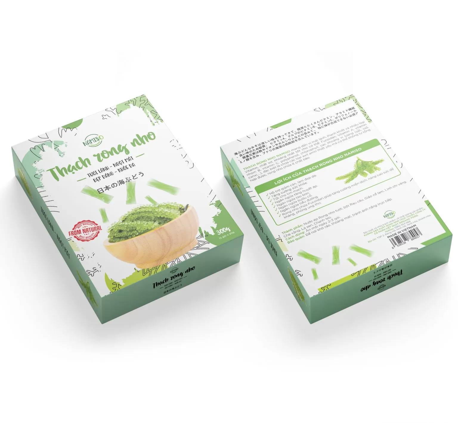 Thạch rong nho Namiso chính hãng Thạch rong nho Namiso chính hãng