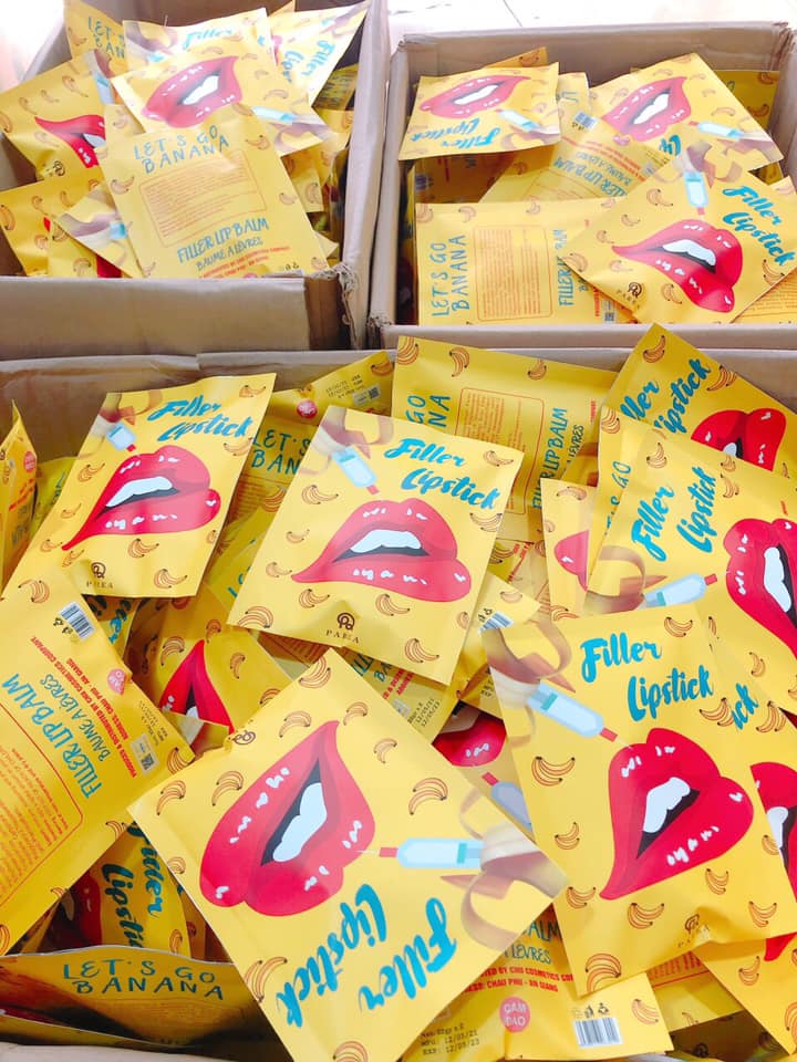 Combo son Filler Collagen chuối khử thâm Parea cùng son màu Chu Lipstick chính hãng Combo son Filler Collagen chuối khử thâm Parea cùng son màu Chu Lipstick chính hãng
