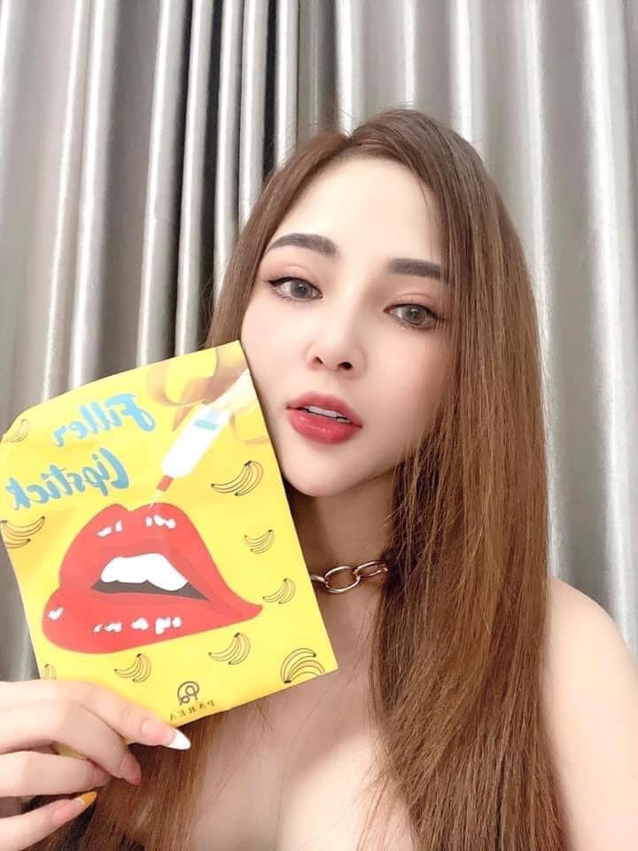 Combo son Filler Collagen chuối khử thâm Parea cùng son màu Chu Lipstick chính hãng Combo son Filler Collagen chuối khử thâm Parea cùng son màu Chu Lipstick chính hãng