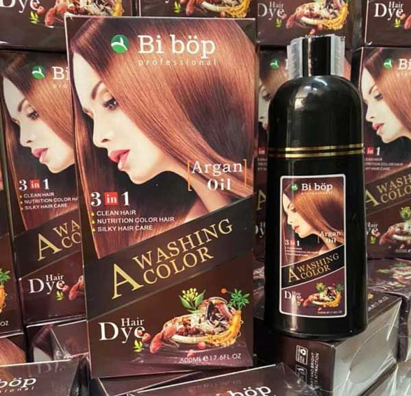 Dầu gội phủ bạc Bi Bop chính hãng Dầu gội phủ bạc Bi Bop chính hãng