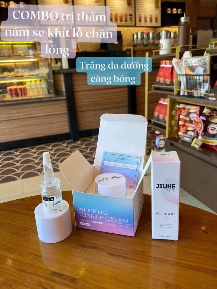 Combo trị thâm nám Jiuhe công ty mỹ phẩm Thanh tô Combo trị thâm nám Jiuhe công ty mỹ phẩm Thanh tô
