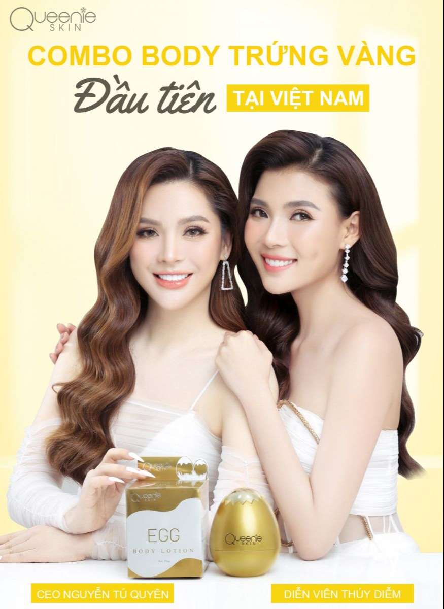 Kem body Trứng Vàng Queenis chính hãng Kem body Trứng Vàng Queenis chính hãng
