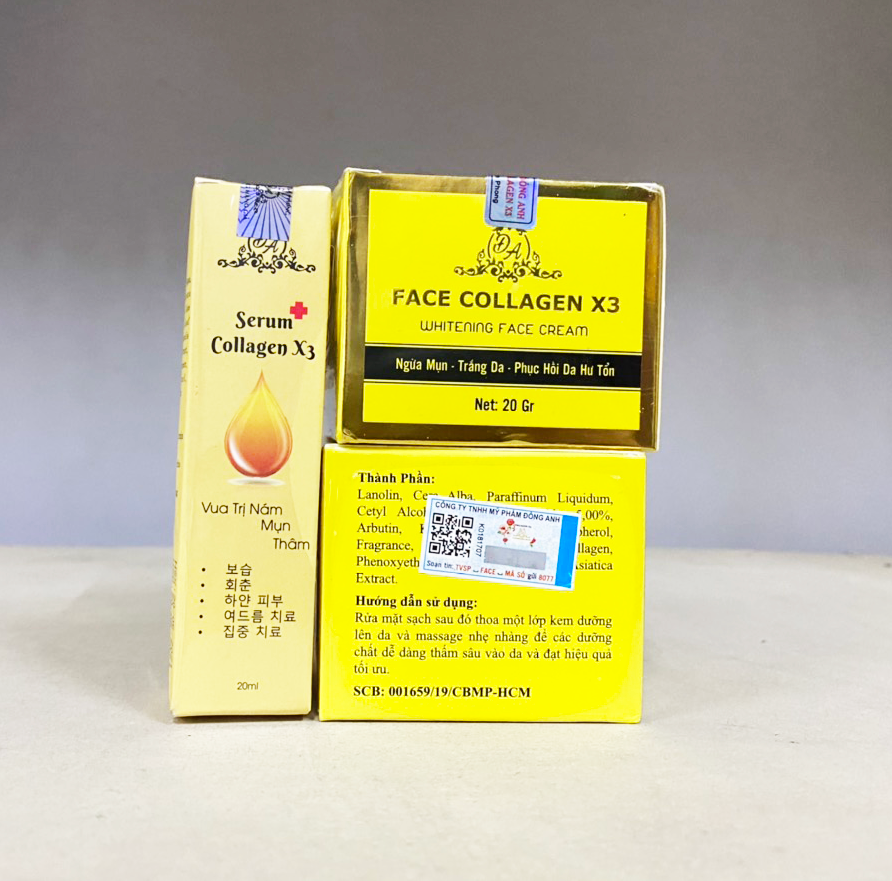 Trọn bộ sản phẩm công ty Mỹ phẩm Đông Anh chính hãng Trọn bộ sản phẩm công ty mỹ phẩm Đông Anh chính hãng