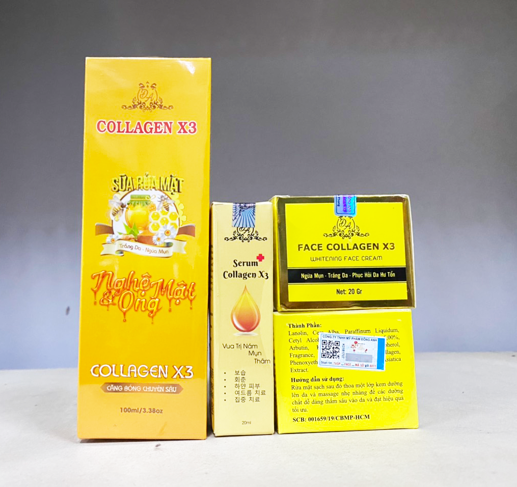 Trọn bộ sản phẩm công ty Mỹ phẩm Đông Anh chính hãng Trọn bộ sản phẩm công ty mỹ phẩm Đông Anh chính hãng