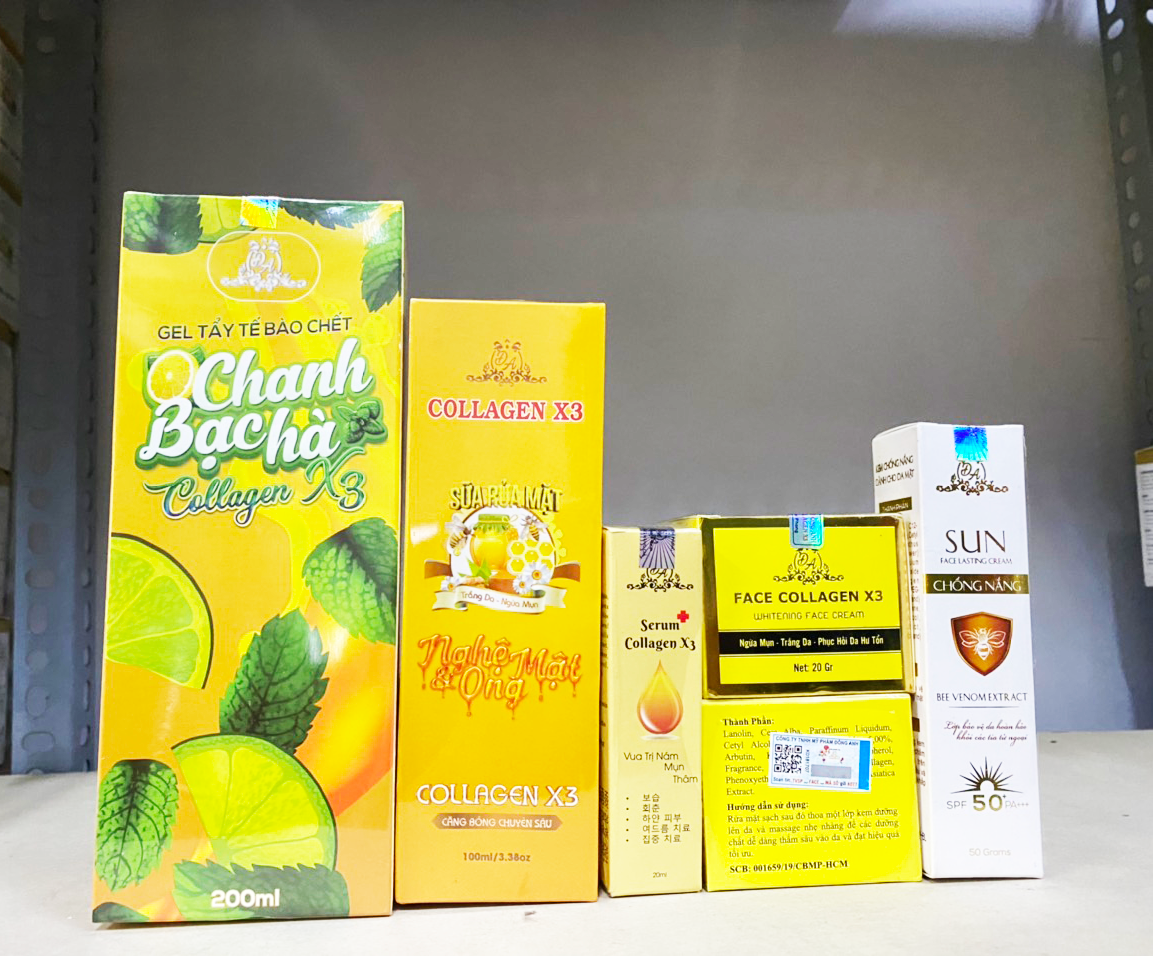 Trọn bộ sản phẩm công ty Mỹ phẩm Đông Anh chính hãng Trọn bộ sản phẩm công ty mỹ phẩm Đông Anh chính hãng