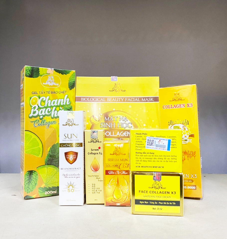 Trọn bộ sản phẩm công ty Mỹ phẩm Đông Anh chính hãng Trọn bộ sản phẩm công ty mỹ phẩm Đông Anh chính hãng