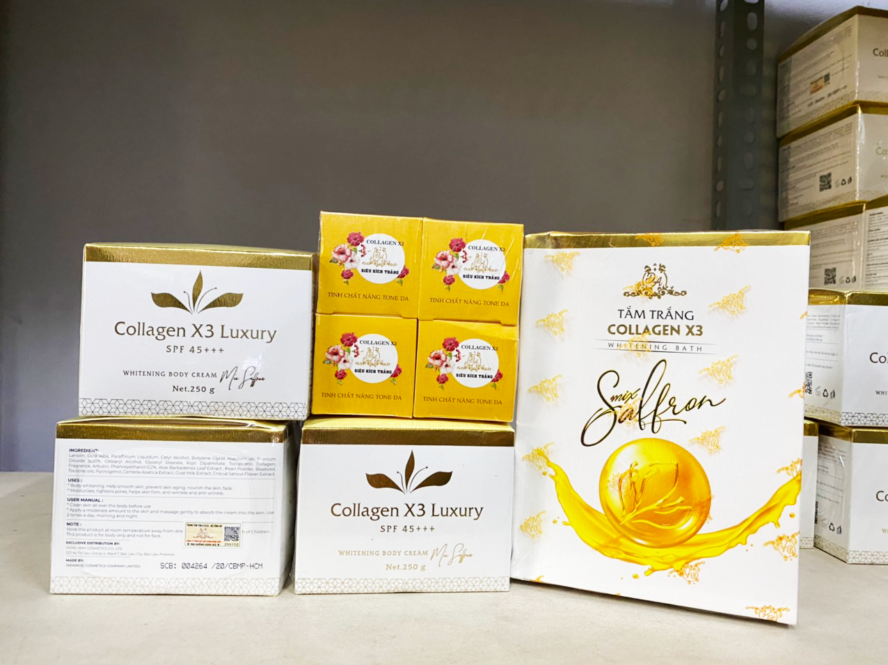 Trọn bộ sản phẩm công ty Mỹ phẩm Đông Anh chính hãng Trọn bộ sản phẩm công ty mỹ phẩm Đông Anh chính hãng