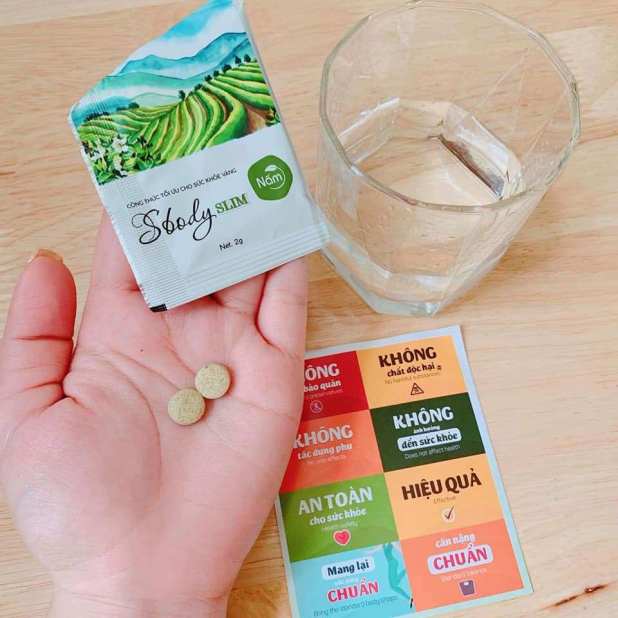 Viên giảm cân SBody Slim Nấm chính hãng Viên giảm cân SBody Slim Nấm chính hãng