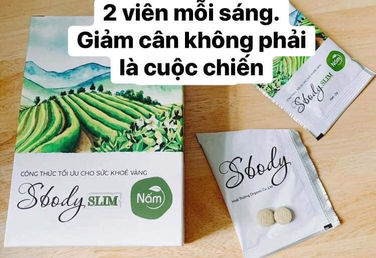 Viên giảm cân SBody Slim Nấm chính hãng Viên giảm cân SBody Slim Nấm chính hãng