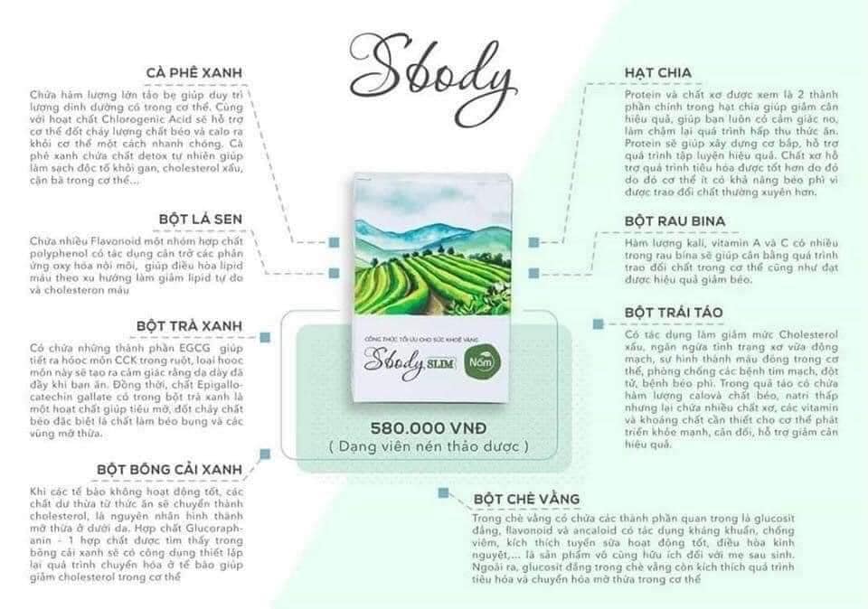 Nấm giảm cân SBody Green Coffee dạng bột chính hãng Nấm giảm cân SBody Green Coffee dạng bột chính hãng