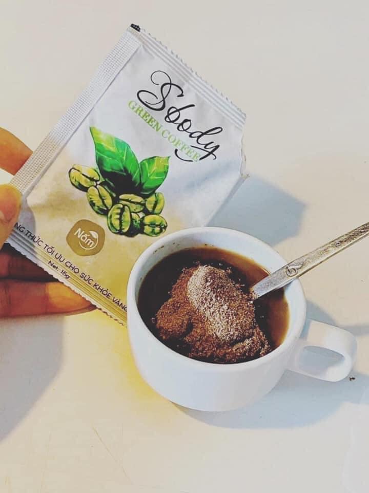 Nấm giảm cân SBody Green Coffee dạng bột chính hãng Nấm giảm cân SBody Green Coffee dạng bột chính hãng