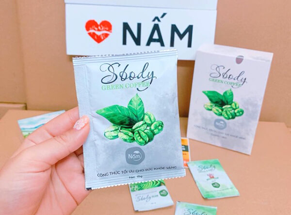 Nấm giảm cân SBody Green Coffee dạng bột chính hãng Nấm giảm cân SBody Green Coffee dạng bột chính hãng