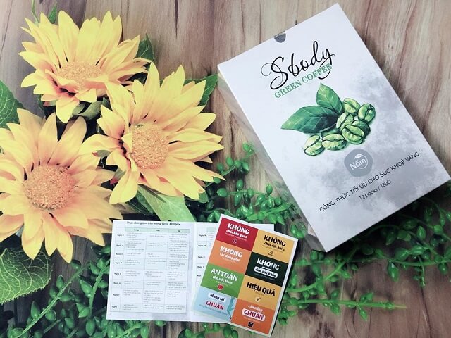 Nấm giảm cân SBody Green Coffee dạng bột chính hãng Nấm giảm cân SBody Green Coffee dạng bột chính hãng