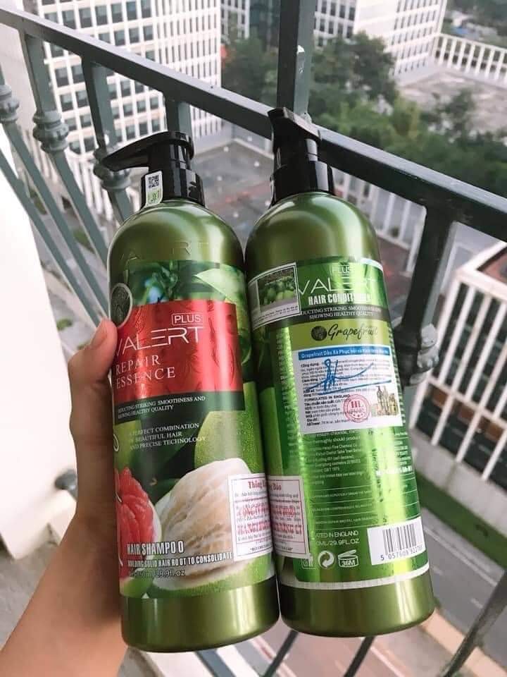 Combo dầu gội xả tinh chất bưởi Grapefruit Valert chính hãng Combo dầu gội xả tinh chất bưởi Grapefruit Valert chính hãng