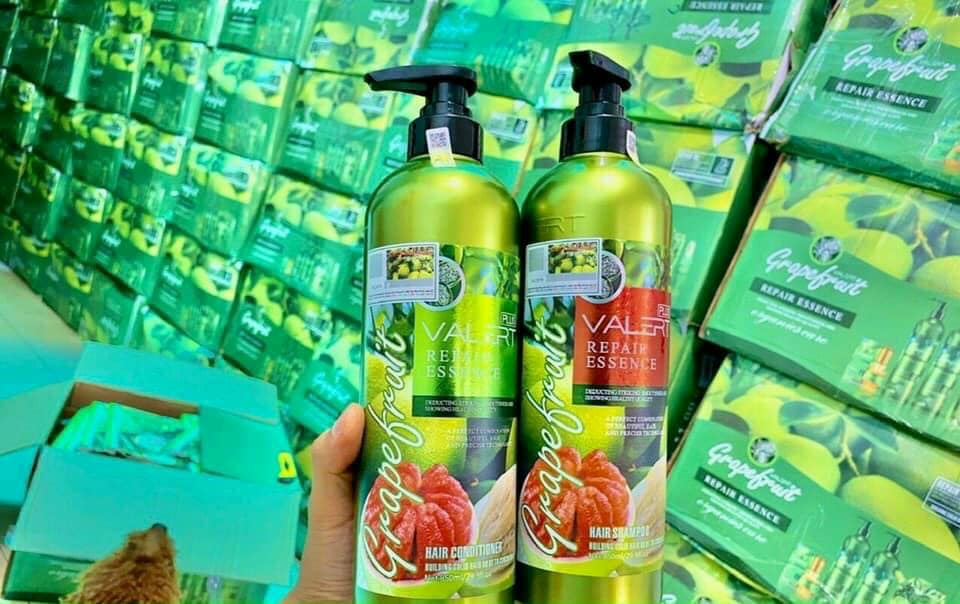 Combo dầu gội xả tinh chất bưởi Grapefruit Valert chính hãng Combo dầu gội xả tinh chất bưởi Grapefruit Valert chính hãng