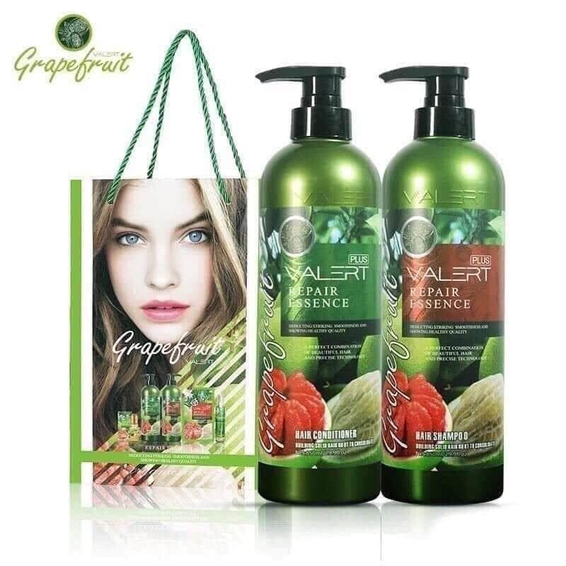 Combo dầu gội xả tinh chất bưởi Grapefruit Valert chính hãng Combo dầu gội xả tinh chất bưởi Grapefruit Valert chính hãng