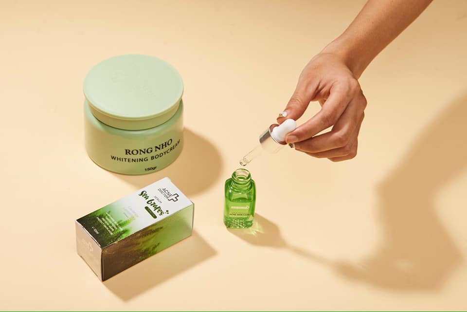 Serum trị mụn Sea Bzapes rong nho Acne Doctor chính hãng Serum trị mụn Sea Bzapes rong nho Acne Doctor chính hãng