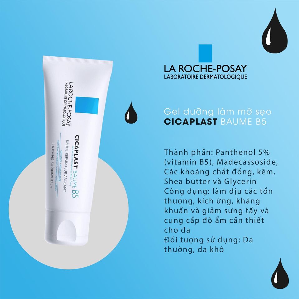 Kem dưỡng La Roche-Posay Làm Dịu hỗ trợ phục hồi da 40ml chính hãng Kem dưỡng La Roche-Posay Làm Dịu hỗ trợ phục hồi da 40ml chính hãng