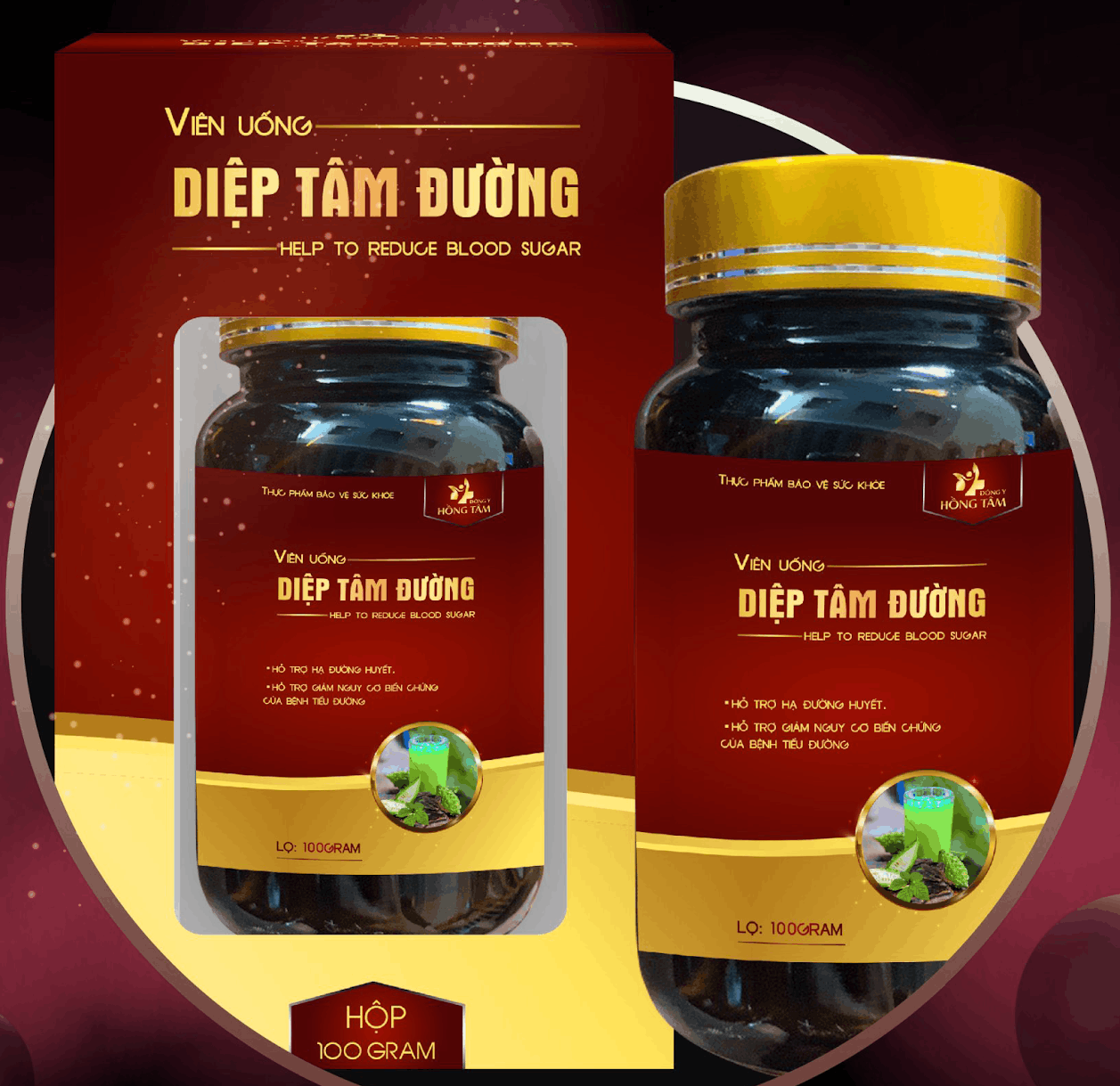 Viên uống Diệp Tâm Đường Chính hãng Viên uống Diệp Tâm Đường Chính hãng