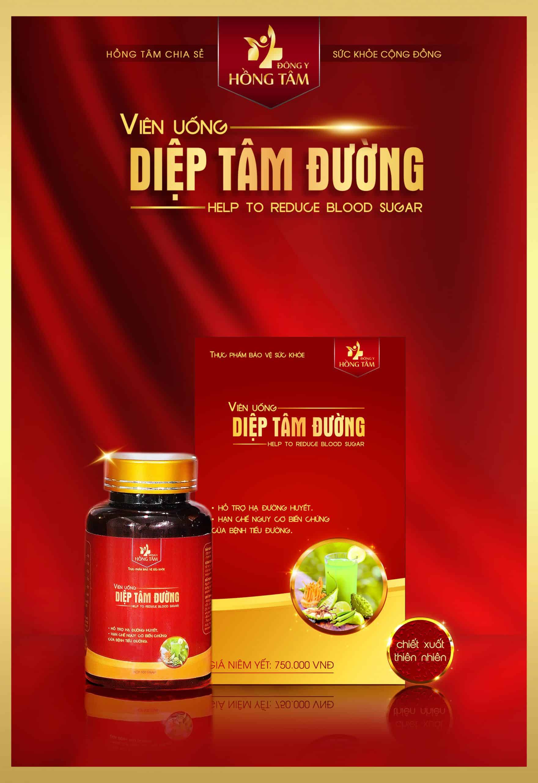 Viên uống Diệp Tâm Đường Chính hãng Viên uống Diệp Tâm Đường Chính hãng