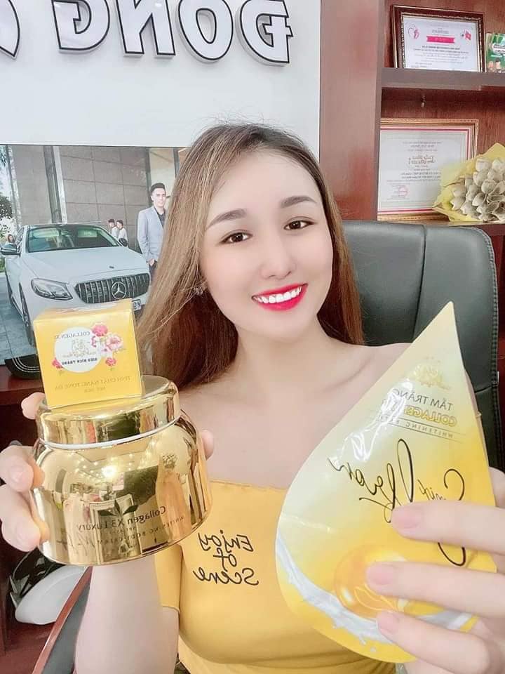 Kem body Collagen x3 Luxury dưỡng trắng da toàn thân