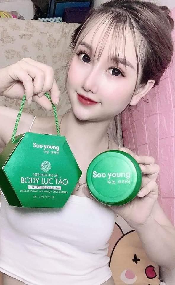 Feedback kem body lục tảo Soo Young - siêu phẩm quốc dân 2021 Feedback kem body lục tảo Soo Young - siêu phẩm quốc dân 2021